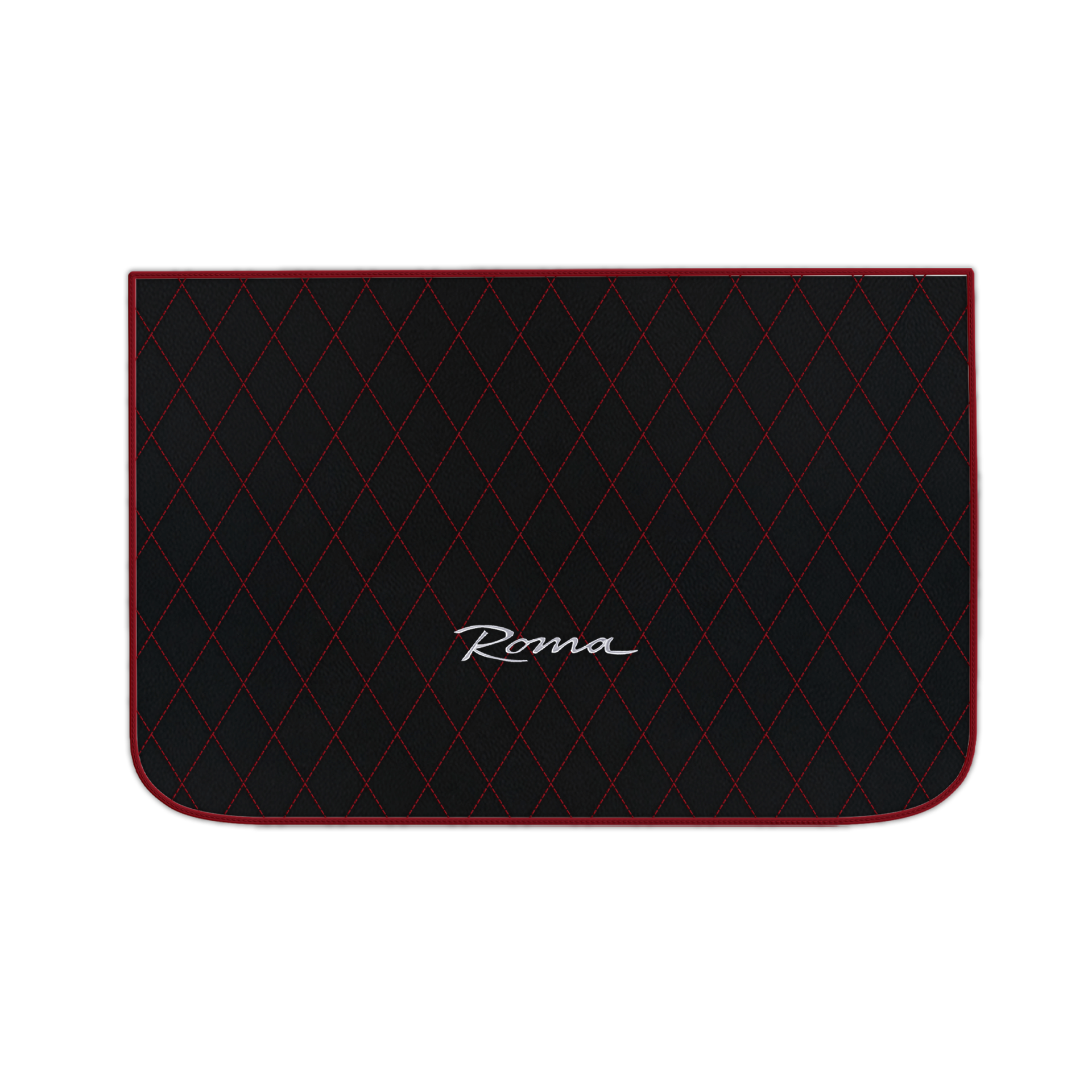 Premium Black Leather Floor Mats for Ferrari Portofino (2018-2023)