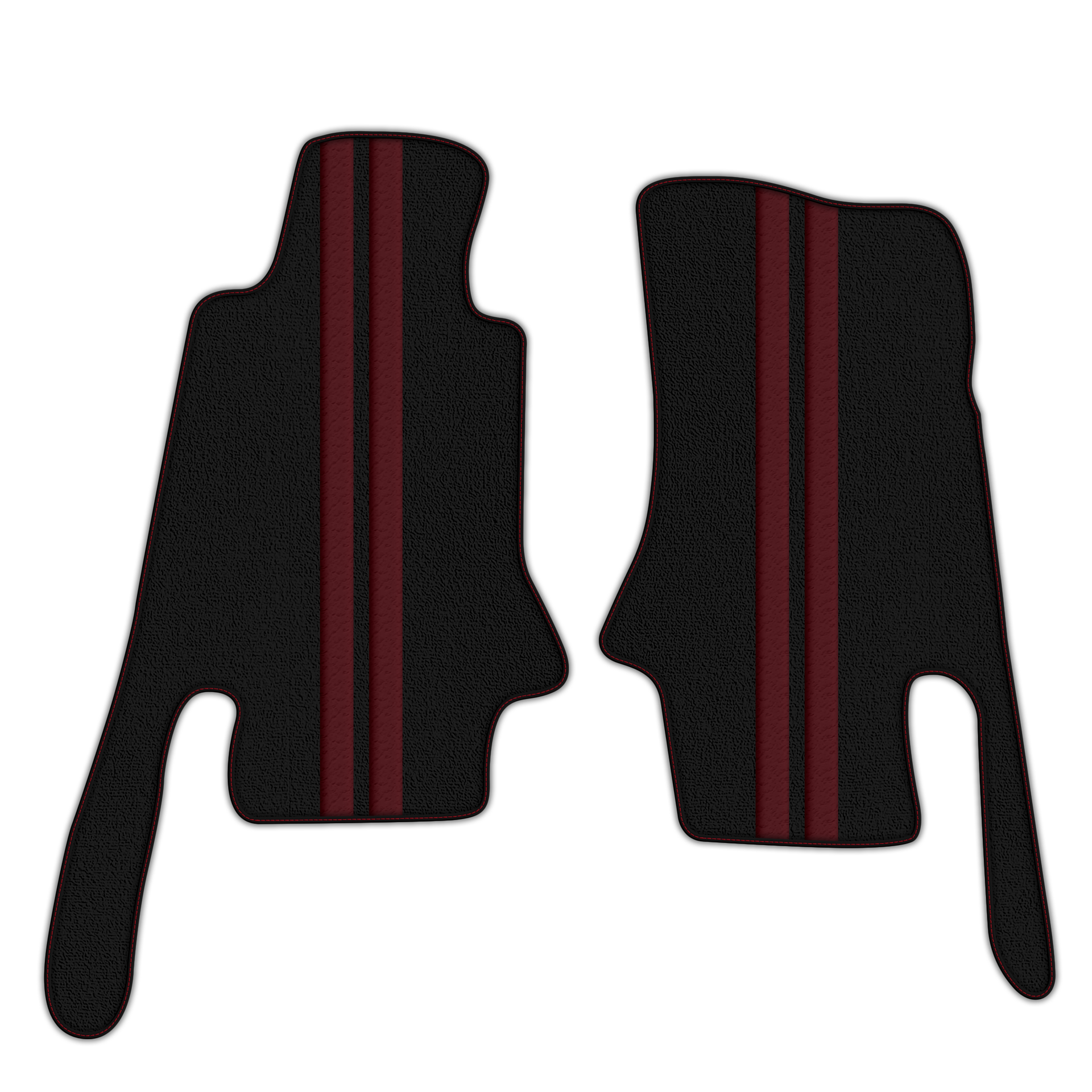 Custom Black Floor Mats for Chevrolet Corvette C4 (1984-1996)