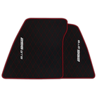 Premium Custom Black Leather Floor Mats for Ferrari FF (2011-2016)