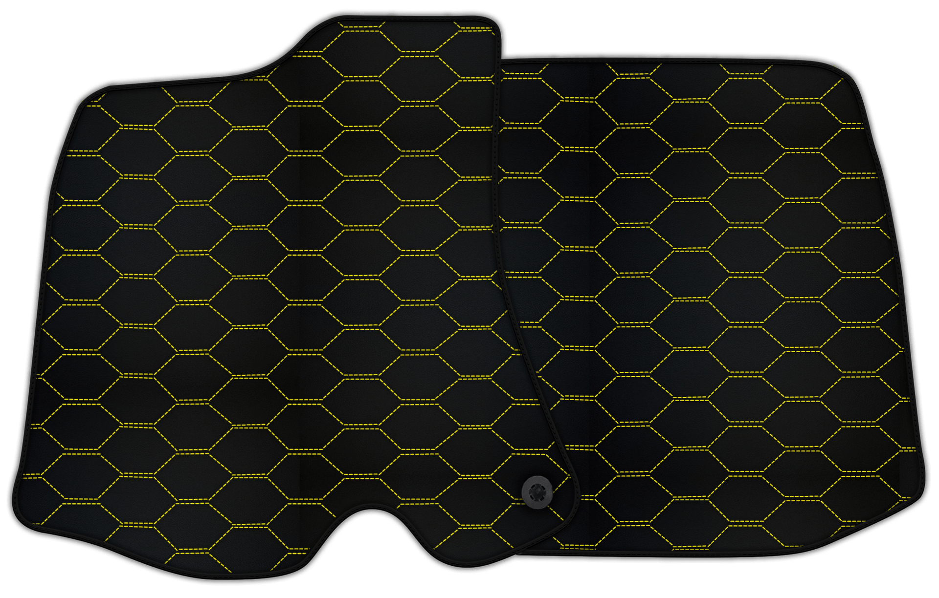 Customizable Leather Floor Mats with Divario Pattern for Ferrari Portofino (2018–2023)