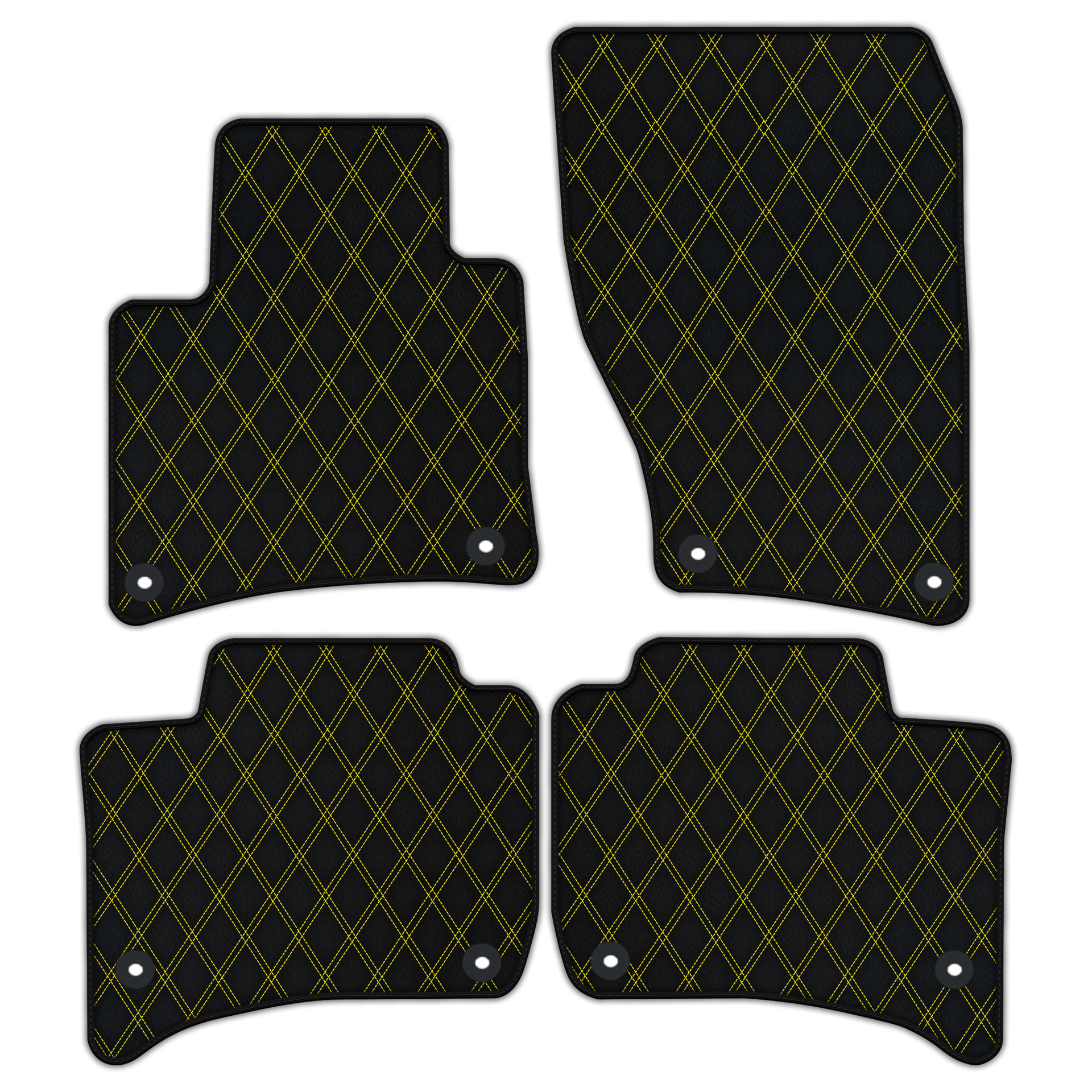 Customizable Leather Floor Mats for Porsche Cayenne (2010-2018)