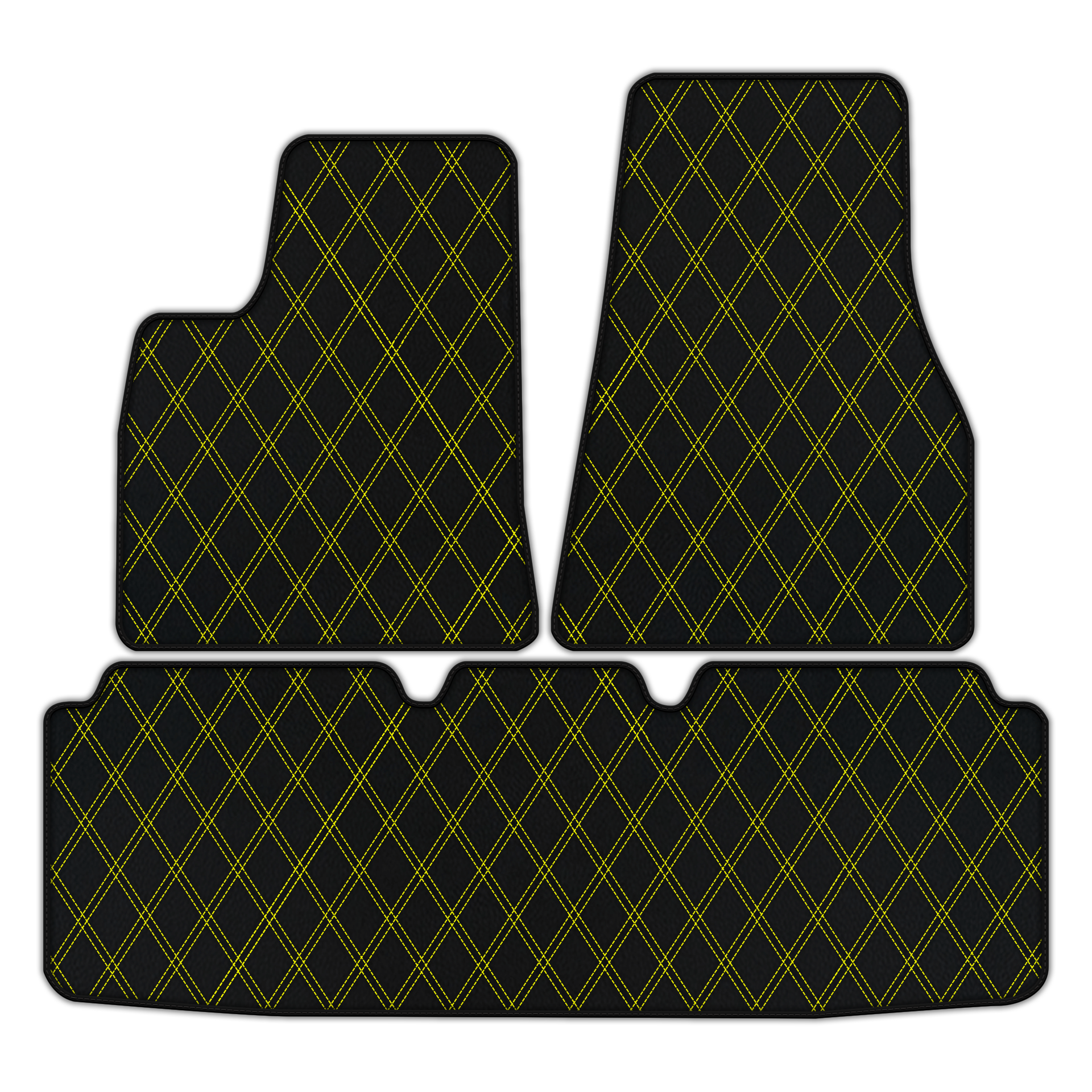 Custom Leather Floor Mats for Tesla Model S (2012-2023)