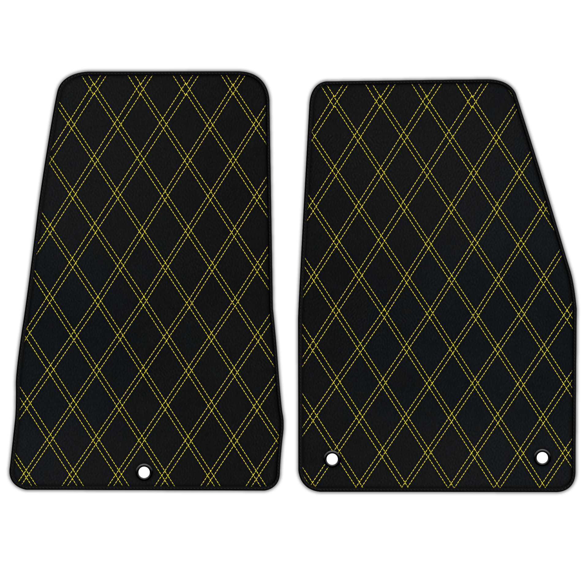 Customizable Double Diamond Pattern Floor Mats for Dodge Viper (2003-2006)