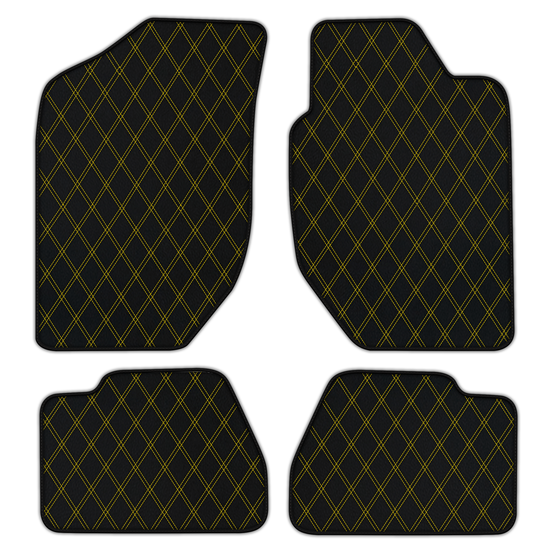 Customizable Leather Floor Mats for Land Rover Freelander 1997-2003