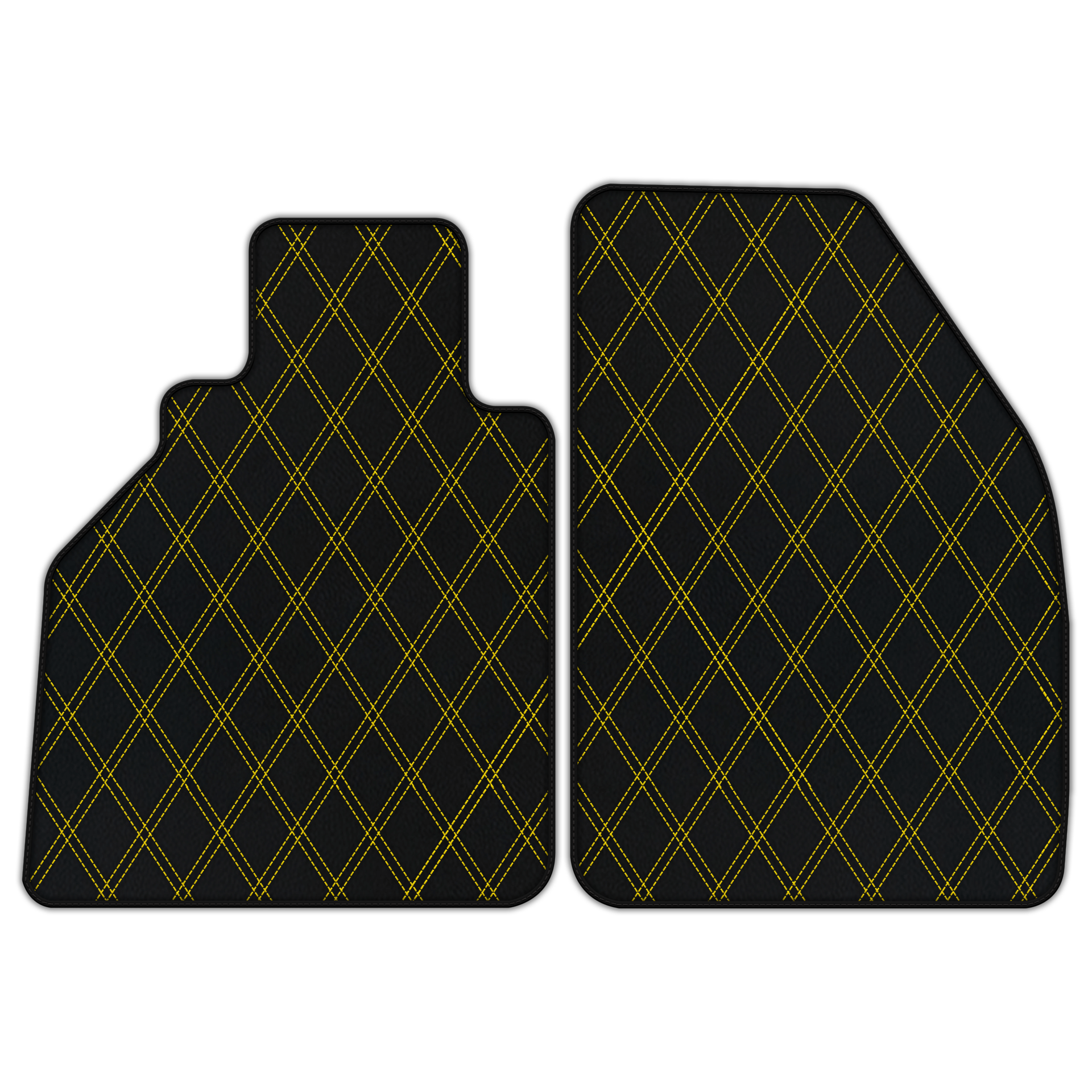 Customizable Leather Floor Mats for Porsche 986 Boxster (1996-2004)