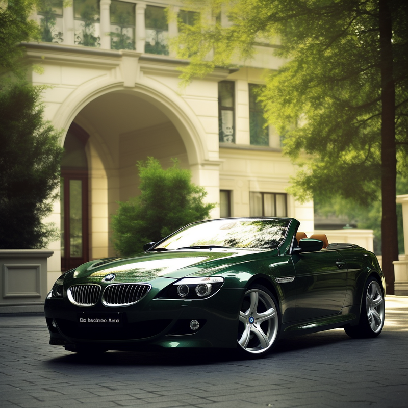 BMW 6 シリーズ E64 コンバーチブル (2004-2010) 用プレミアム フロア マット