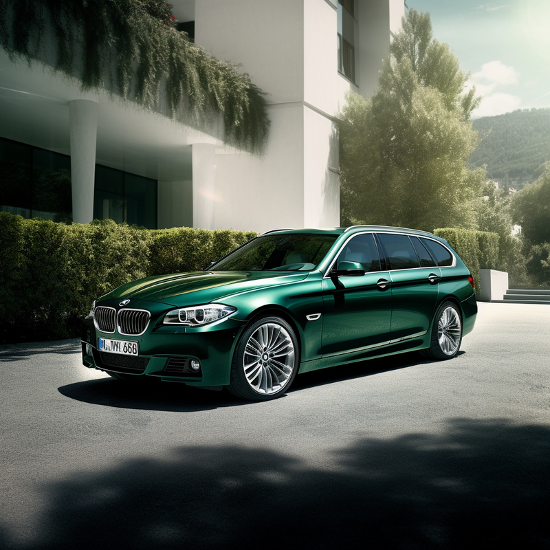 BMW 5 シリーズ用のプレミアム フロア マットF11 ワゴン (2010-2017)