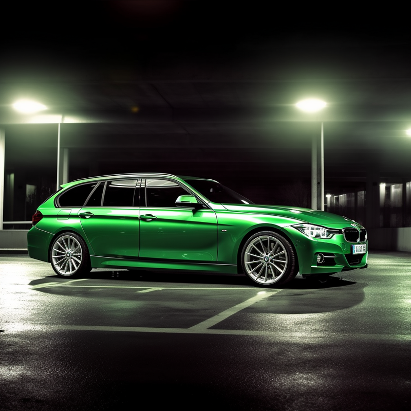 BMW 3 シリーズ用のプレミアム フロア マットF31 5ドアワゴン (2012-2019)