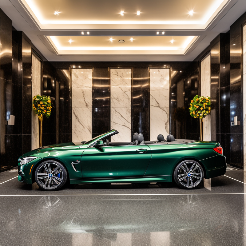 BMW 4 シリーズ用のプレミアム フロア マットF33 コンバーチブル (2014-2021)