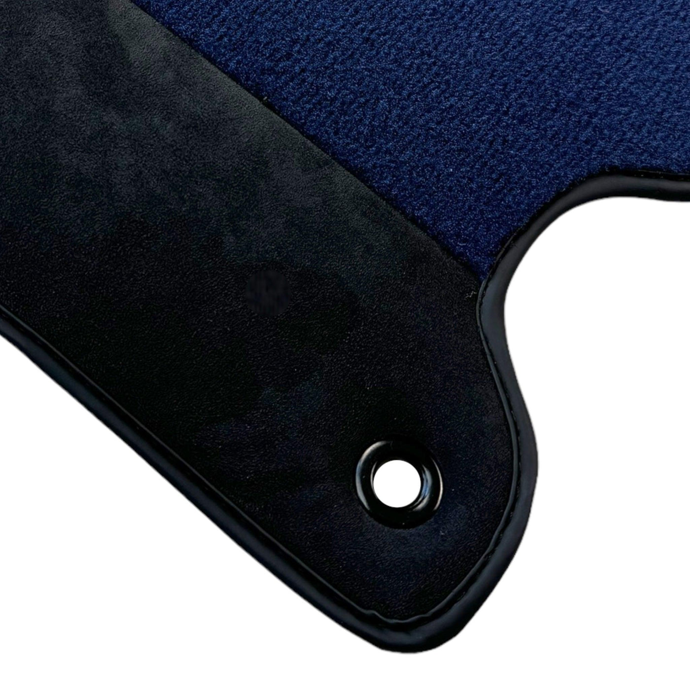 Dark Blue Floor Mats for Ferrari 360 Modena (1999-2005) with Alcantara Leather - AutoWin