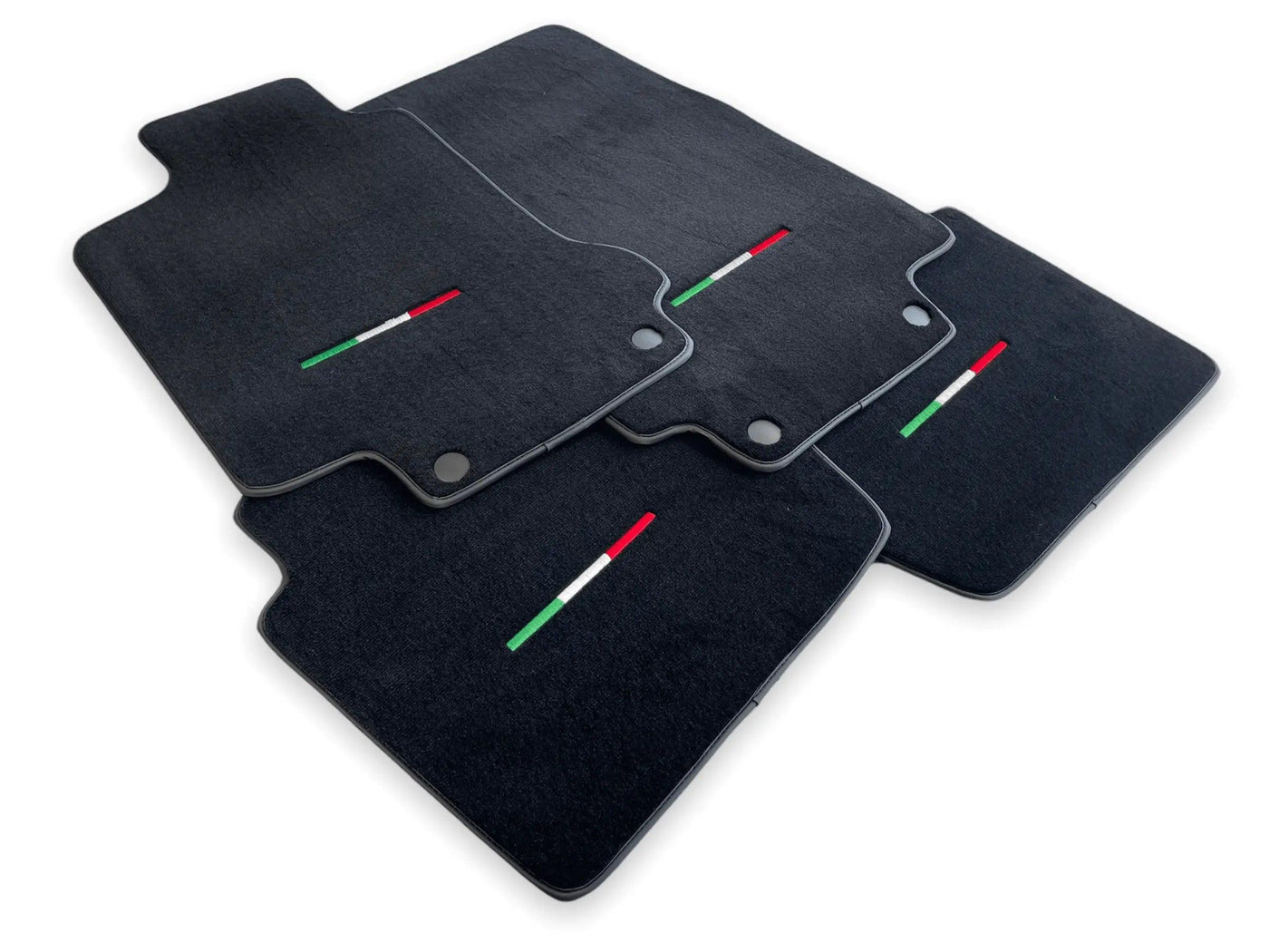 Floor Mats For Maserati GranTurismo MC Stradale (2011-2015) Black IT Edition - AutoWin