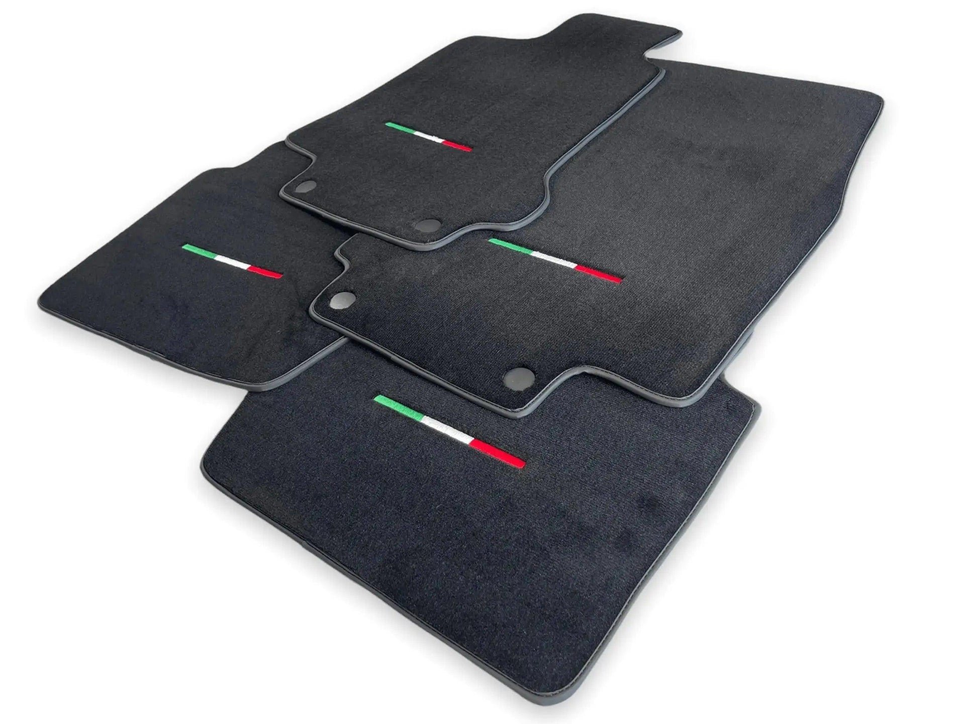 Floor Mats For Maserati GranTurismo MC (2009-2010) Black IT Edition - AutoWin