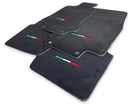Floor Mats For Maserati GranTurismo S (2008-2012) Black IT Edition - AutoWin