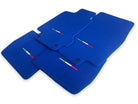 Floor Mats For Maserati GranTurismo S (2008-2012) Blue IT Edition - AutoWin