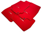 Floor Mats For Maserati GranTurismo S (2008-2012) Red IT Edition - AutoWin