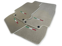 Floor Mats For Maserati GranTurismo Sport (2012-2019) Beige IT Edition - AutoWin