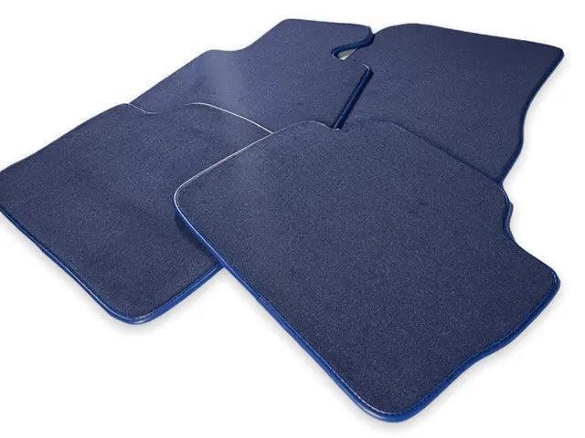 Floor Mats For Rolls Royce Phantom VIII (2017-2024) Dark Blue - AutoWin