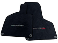 Floor Mats for Lamborghini Huracan With Italian Flag Green Stitch | Various Trim Colors