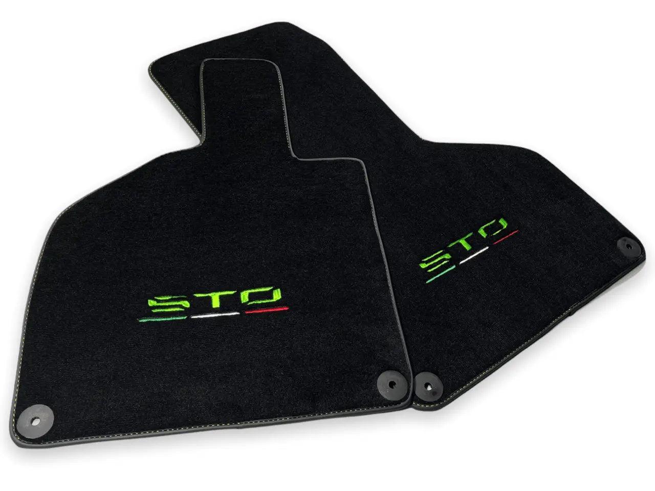 STO Logo Floor Mats for Lamborghini Huracan