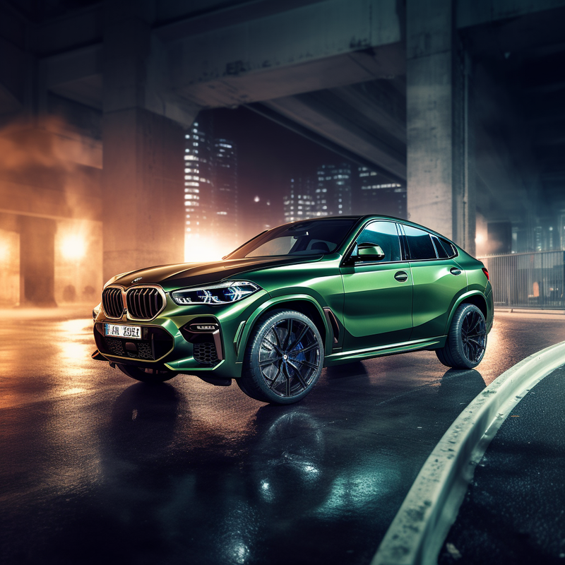 BMW X6 G06 SUV (2020-2024) 用プレミアム フロアマット