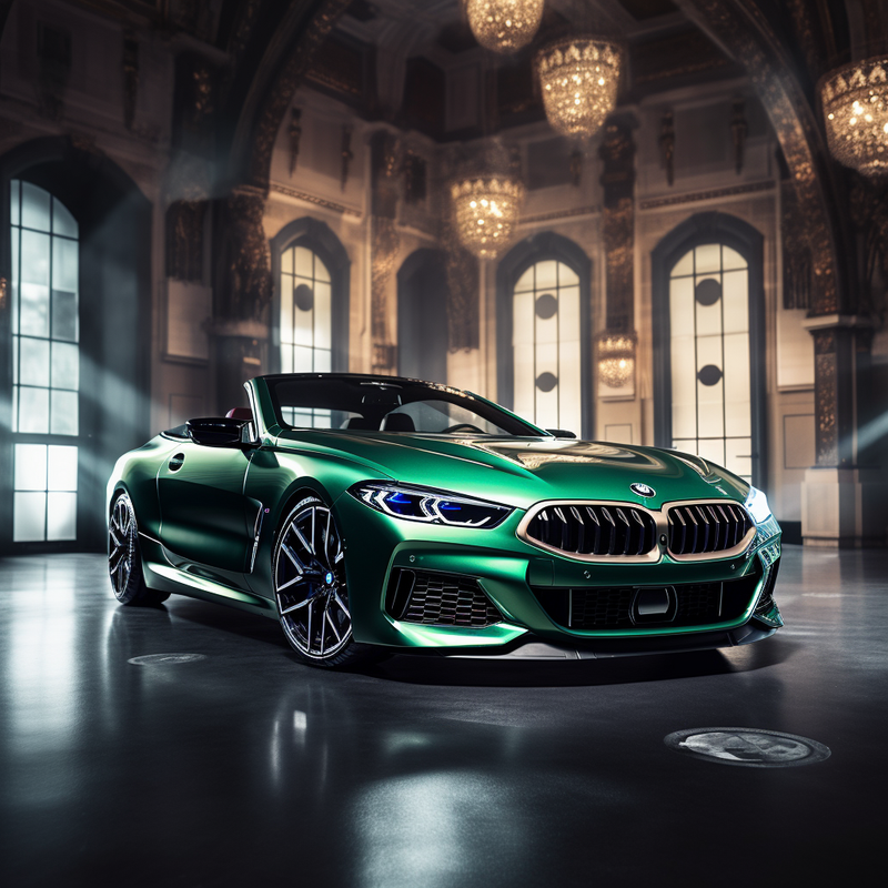 BMW 8 シリーズ用のプレミアム フロア マットG14 コンバーチブル (2018-2024)
