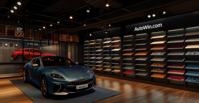 AutoWin製 スバル用プレミアムフロアマット