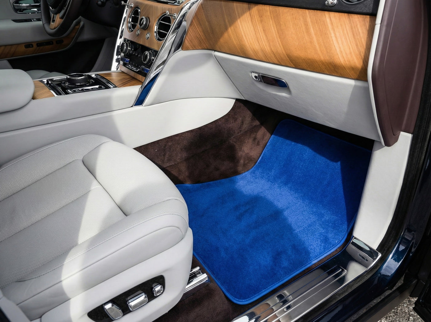 Fußmatten für Rolls Royce Cullinan Rr31 2018-2025 Blau