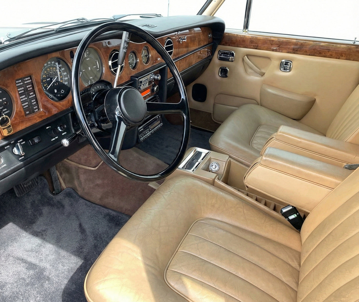 フロアマット ロールスロイス シャドウ 1965-1977 グレー