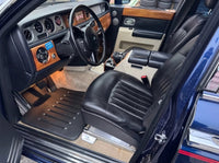 Lederfußmatten für Rolls Royce Black Badge Phantom 2003–2016 Schwarz