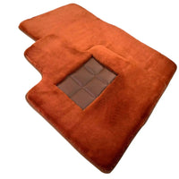 Ginger Color Sheepskin Floor Mats for Rolls-Royce Ghost Series II (2021-2024) - AutoWin