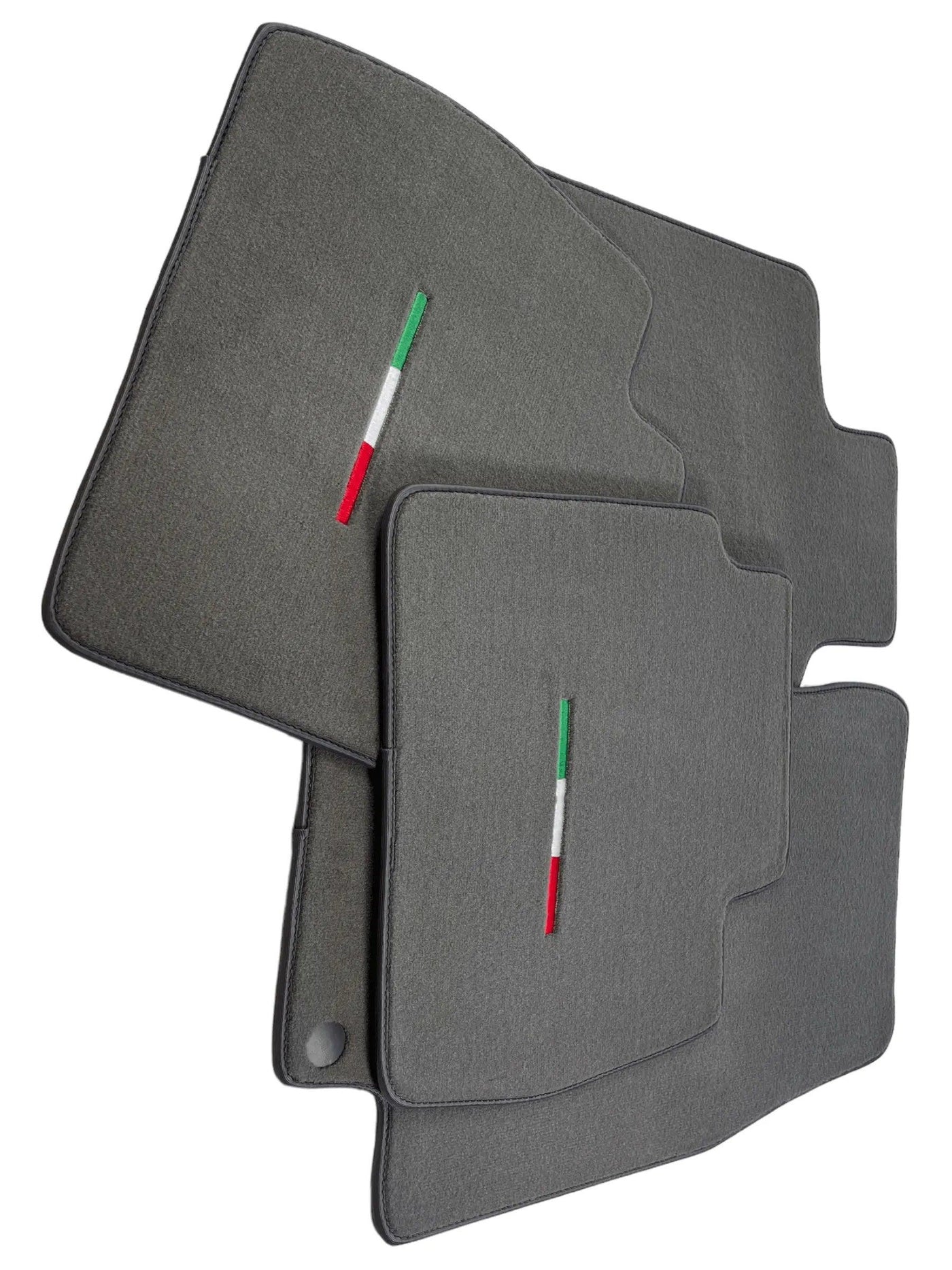 Gray Floor Mats For Maserati GranTurismo S (2008-2012) IT Edition - AutoWin