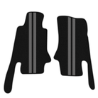 Custom Black Floor Mats for Chevrolet Corvette C4 (1984-1996)
