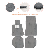 Premium Sheepskin Floor Mats for Bentley Continental GTC (2011-2018)
