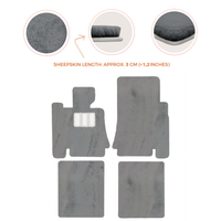 Premium Sheepskin Floor Mats for Bentley Mulsanne (2010-2020)