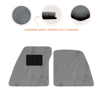 Premium Sheepskin Floor Mats for Ferrari 296 GTS (2022-2025)