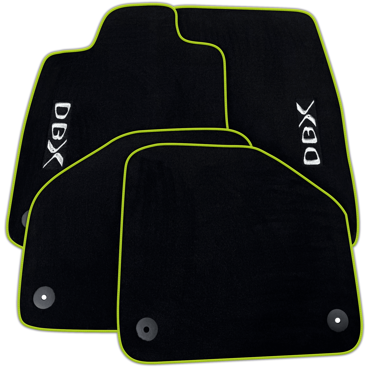 Black Floor Mats for Aston Martin DBX707 (2022-2026) SUV707 (2022-2026) SUV