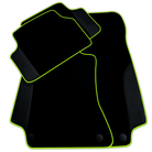 Customizable Black Floor Mats For Mercedes Benz S-Class W222 (2013-2020) Short Wheelbase