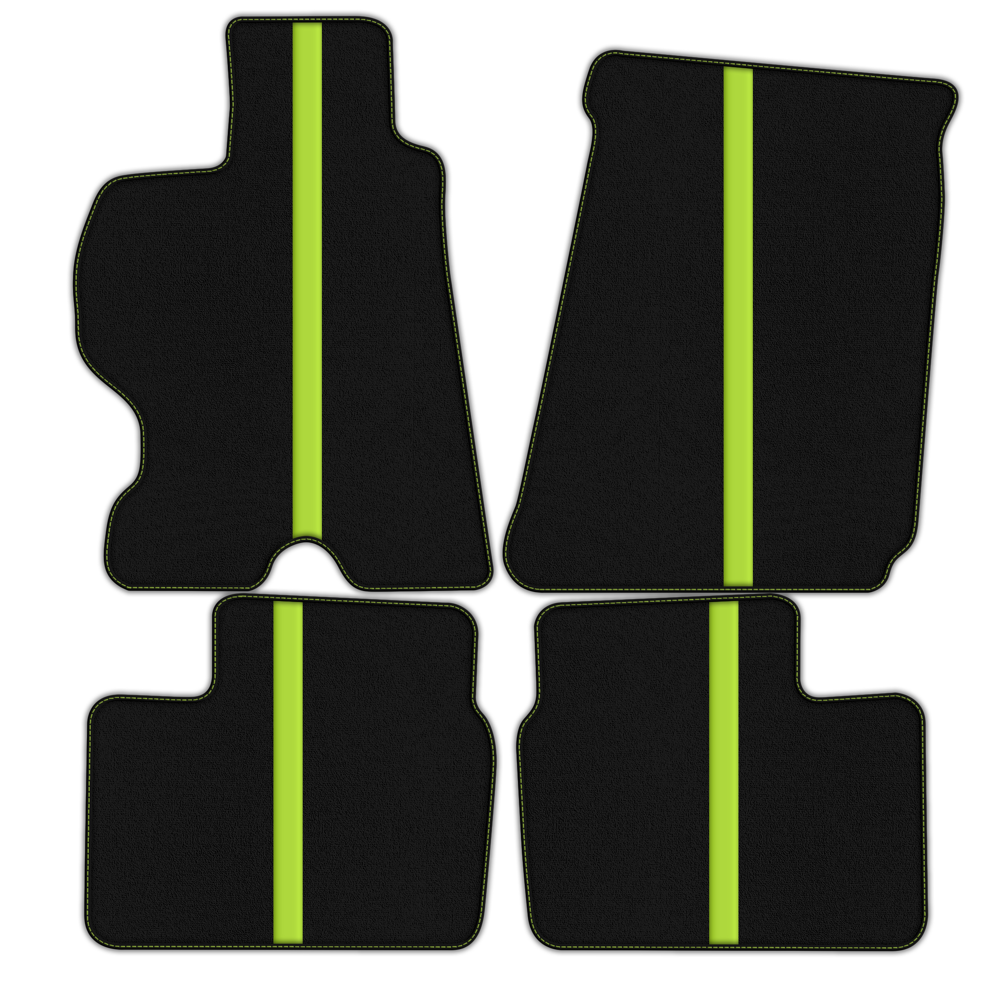 Premium Black Floor Mats for Ferrari F12 Berlinetta (2012-2022)