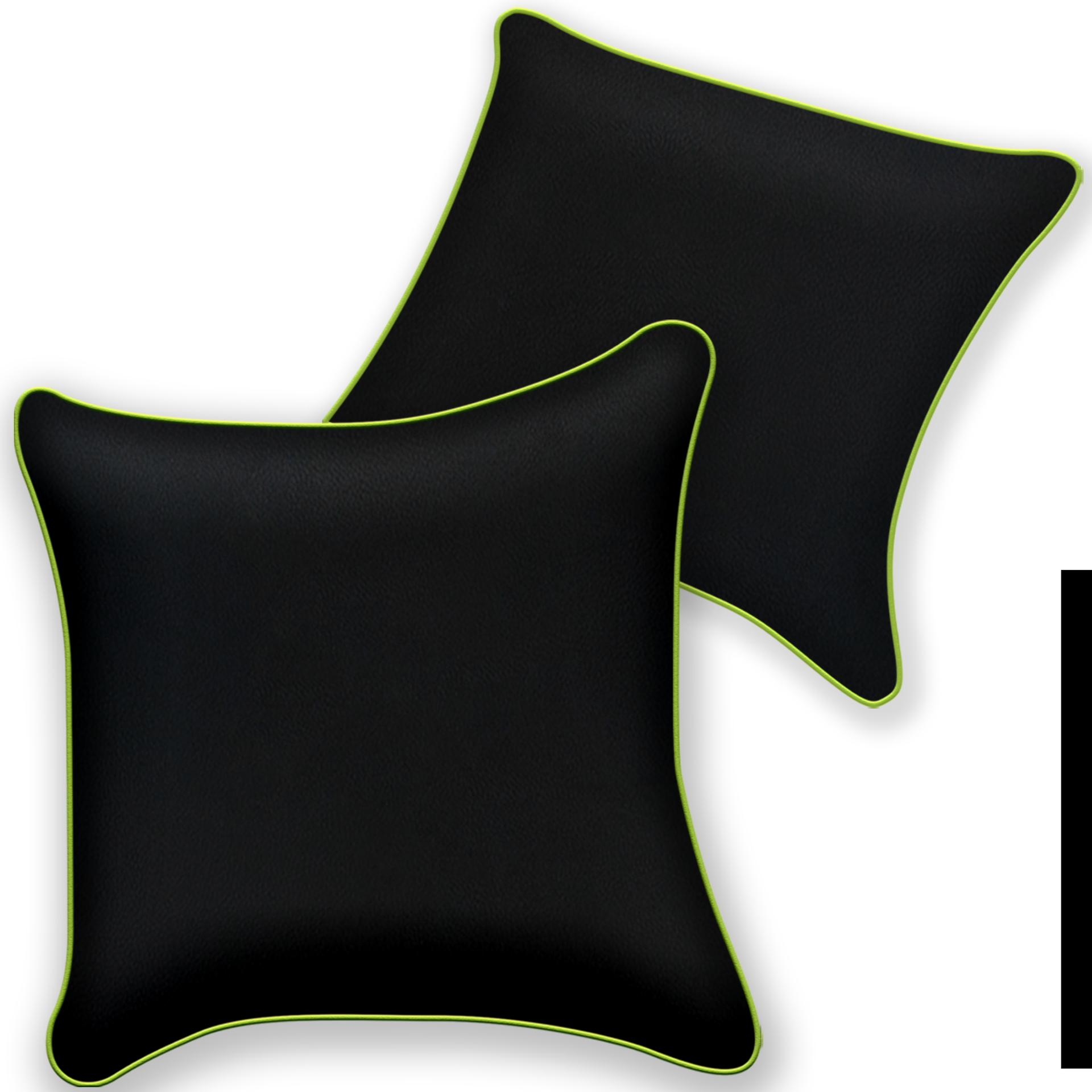 Premium Black Leather Floor Mats for Ferrari California | Full Set