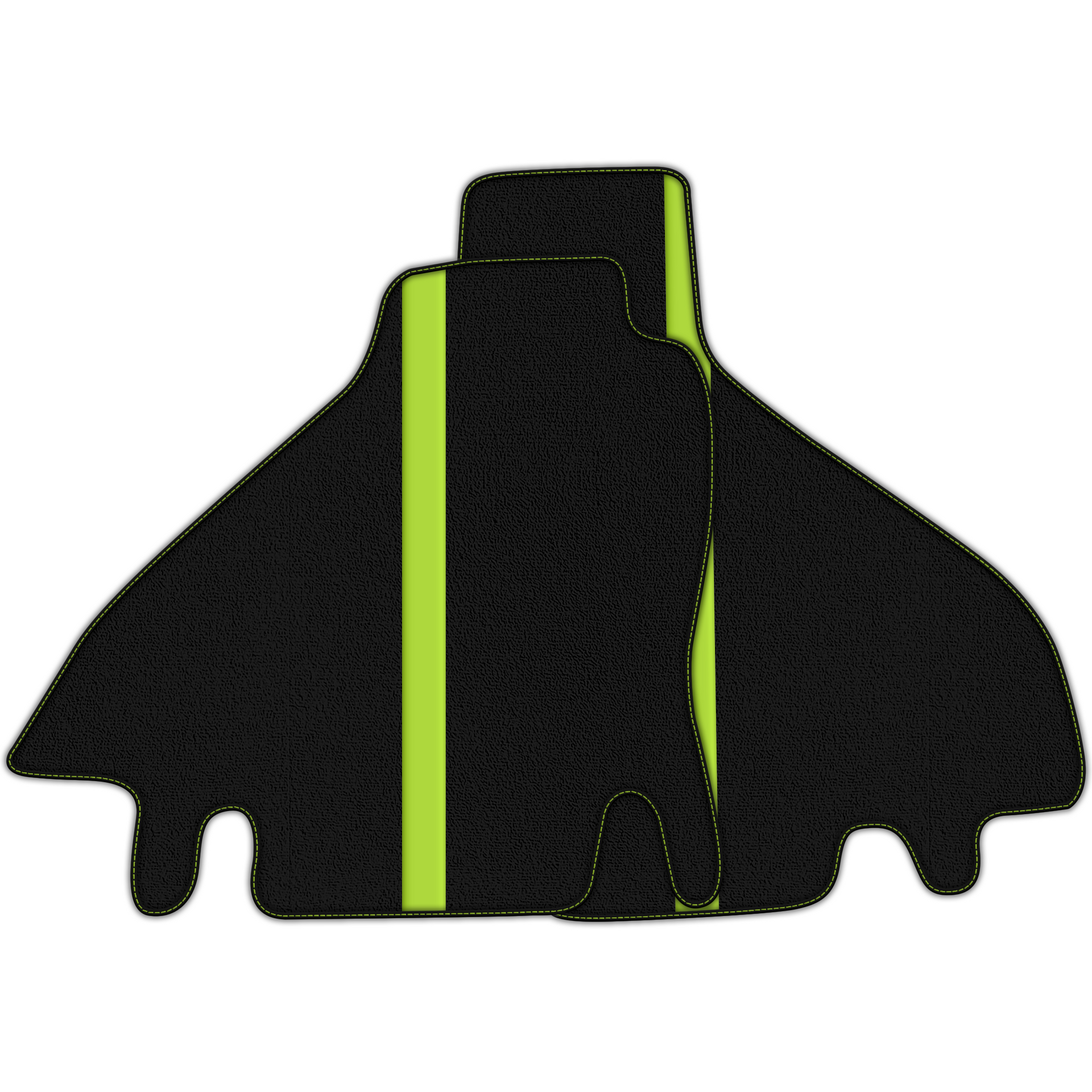 Elite Black Floor Mats for Ferrari Mondial Coupe (1983-1993)