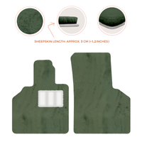 Premium Sheepskin Floor Mats for Lamborghini Aventador (2012-2022)