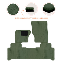 Luxury Sheepskin Floor Mats for Land Rover Discovery (2017-2026)