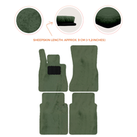 Luxury Sheepskin Floor Mats for Mercedes-Benz G-Class W463 (2018-2023)