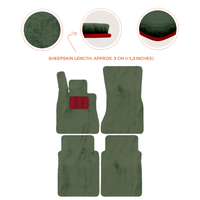 Luxury Sheepskin Floor Mats for Mercedes-Benz G-Class W463 (2018-2023)