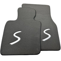 Grey Floor Mats for Mini Cabrio R52 Convertible (2004-2009) - AutoWin