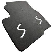 Grey Floor Mats for Mini Cabrio R56 Convertible (2009-2016) - AutoWin
