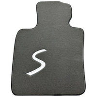 Grey Floor Mats for Mini Cabrio R56 Convertible (2009-2016) - AutoWin