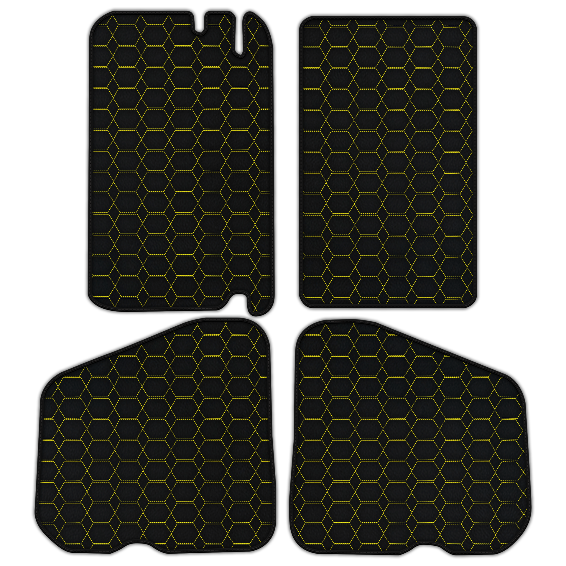 Premium Custom Leather Floor Mats for Rolls Royce Shadow 1965-1977