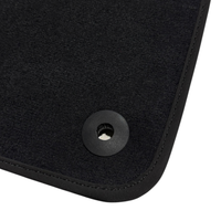 Black Luxury Carpet Car Mats for Mazda CX-6e (2026)