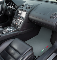 ランボルギーニ ガヤルド グレーカラーのカスタムフロアマット